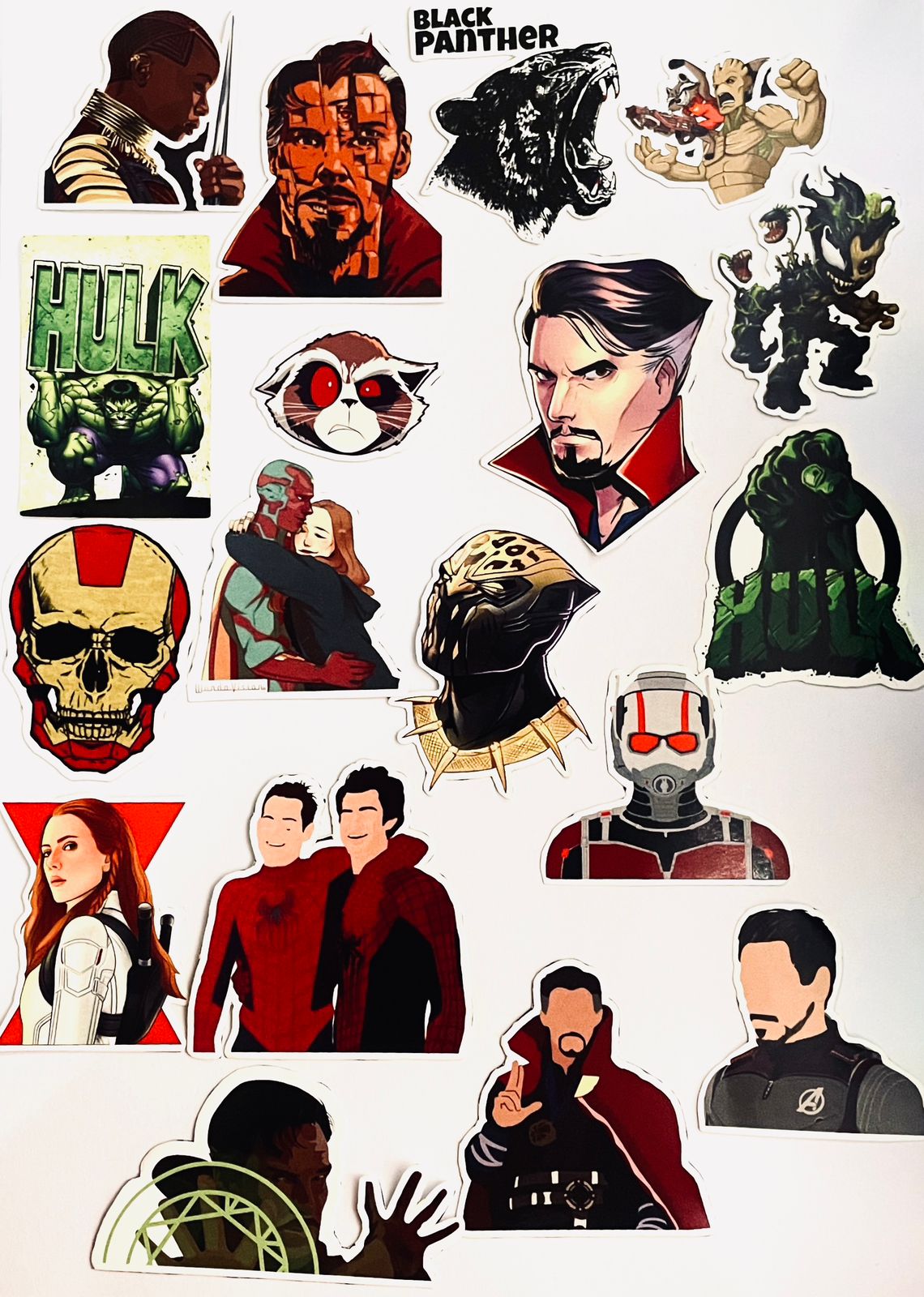 Marvel Sticker (Pack of 18)