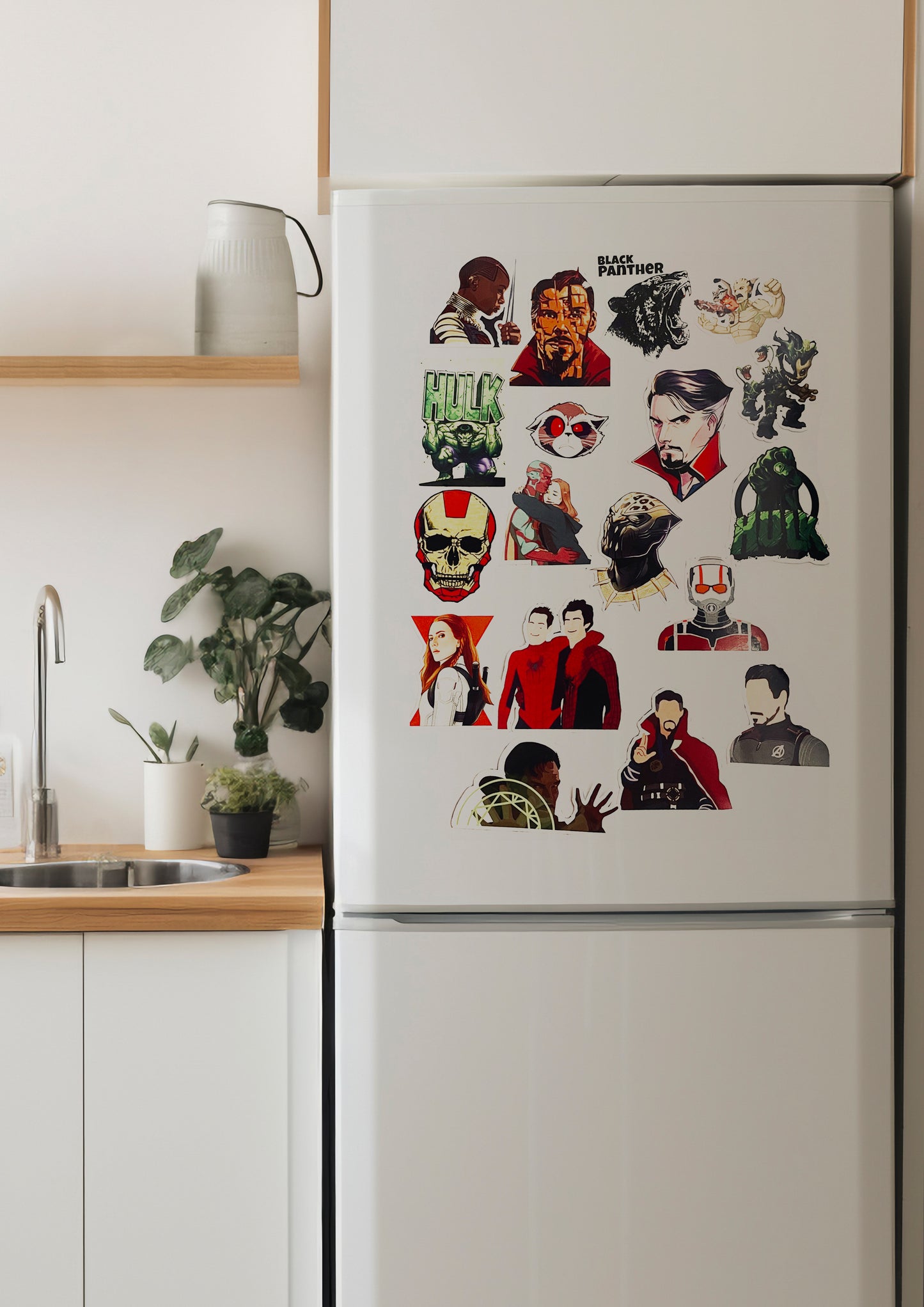 Marvel Sticker (Pack of 18)