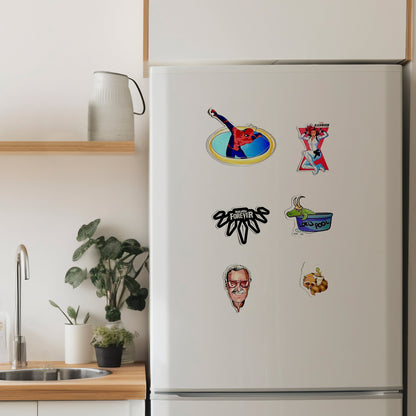 Marvel Stickers (Pack of 6)