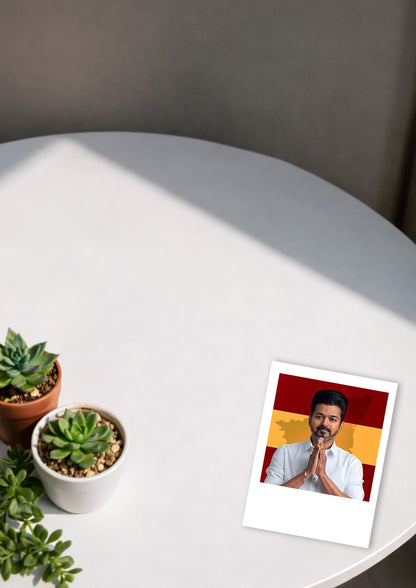 TVK Thalapathy Polaroid - 4