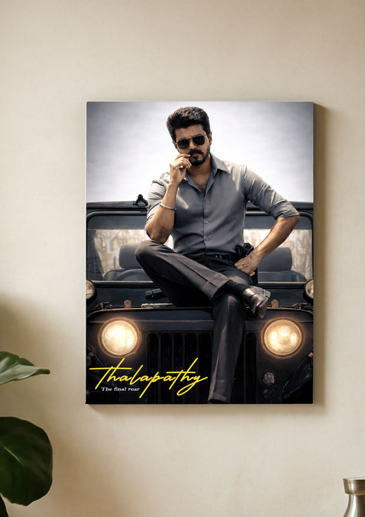 Thalapathy - The Final Roar Poster